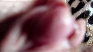 omg look at my huge clit head pulsating extreme close up orgasm
