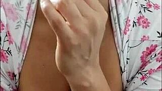 Damn Milf Shakes Beautiful Huge Ass While Flaunting Massive Nipples!