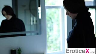 Long-haired hazel moore grinds passionately on massive cocked lover