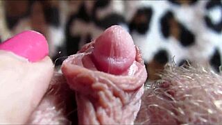 omg look at my huge clit head pulsating extreme close up orgasm