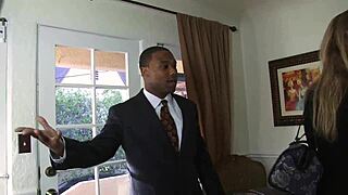 charley chase and julia ann ride their black friend's monster cock in hardcore interracial threesome