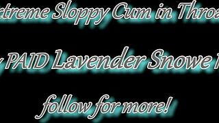 hot goth bitch freaks as sloppy facefuck ruins her messy makeup throatpie!