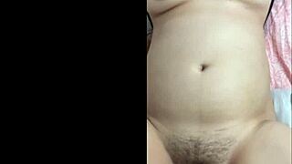 Pregnant curvy Latina shares bed for wild hardcore fuck