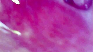 Real Pussy Orgasm Captured with Cum Inside Under Microscope