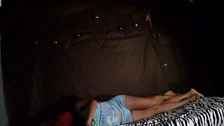 ever wonder if ghosts really fuck couples on haunted beds like this homemade clip?