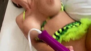 whoa check out this busty chubby teen taking huge pov facial cumshot