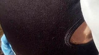 pov slave slut in stockings trained whipped outdoor toilet toy humiliation