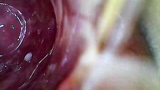 Real Pussy Orgasm Captured with Cum Inside Under Microscope
