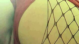 Blonde milf spreads big pussy lips and pinches huge nipples closeup