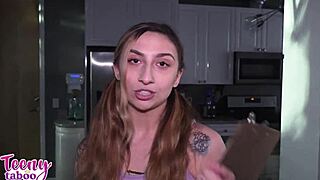 Nina Nova's tattooed ass and tits seduce for project completion