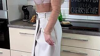 cherry's see-through breakfast tease