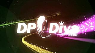 alexis james tries intense double team action