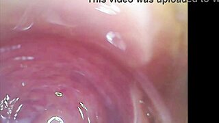 Real Pussy Orgasm Captured with Cum Inside Under Microscope