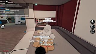 oh fuck yes i let that horny man pound and creampie me in roblox condo game