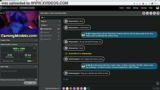 i go dirty sanchez webcam style with rebecca love milf