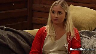 oh god my huge natural tits sting from mistress's whip