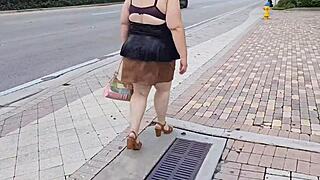 i left my panty at the door for perverted stranger