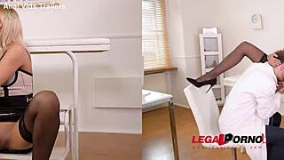 Docs DOUBLE PENETRATE Cherry Kiss Ass Pussy Hardcore!