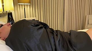 casting curvy vacation roommate shares cozy bed chat