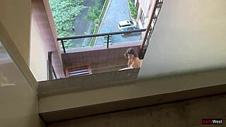 Neighbor you peeped now fuck my tight ass quick