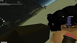 roblox whore rides rough cock with wet tits