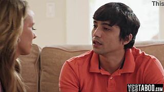 Big Boobs Milf Hooks Horny Teen with Wild Sex!