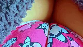 Tiny Latina Coed Shaved Pussy Quivers in First Vibrator Orgasm