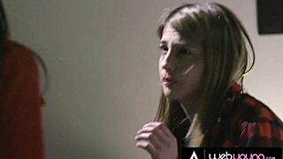 kristen scott explores desires licking petite blonde kenna james