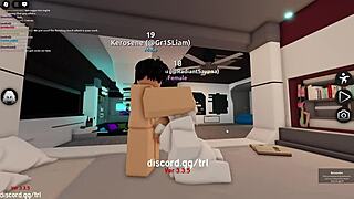 oh fuck yes i let that horny man pound and creampie me in roblox condo game