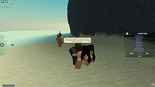 roblox whore rides rough cock with wet tits