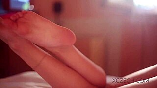 Stunning Czech Asian Teen's Intimate Solo Play