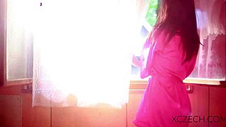 Stunning Czech Asian Teen's Intimate Solo Play