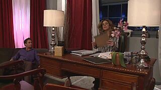 kayla paige loves shopping for big cock blowjobs and handjobs