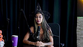 ever wonder about her exhibitionist life and favorite spots in sheer red halloween? 