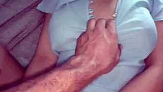 amateur latina couple goes wild with big cock blowjob creampie and orgasm on holy friday