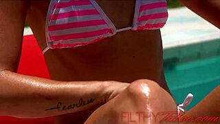 Slender Dani Blu Teases Then Takes Big Cock Deep