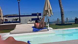 Spying Hot Resort Tourist Best Ass Ever Fucked Room