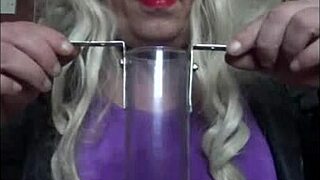 dare you taste shy bisexual crossdresser's warm pee on cam?