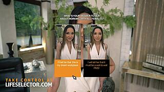 That welcome blowjob gets my anal-hungry boss bitch so jealous