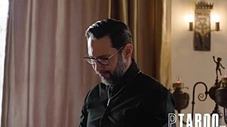 Belle CRAVES Priest Tommy's COCK! Confess Now!