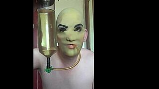 bisexual masked piss lover begs please swallow your hot piss close up