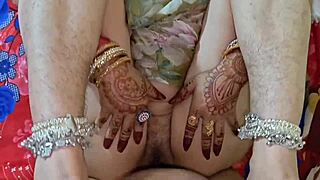 sexy asian wife enjoys intense bedroom pounding with dirty hindi talk