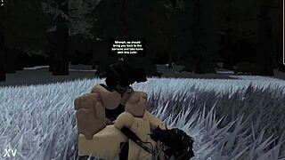 horny military babe bent over for woods creampie doggystyle