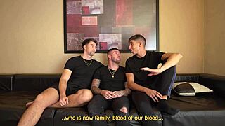 Boyfriend Lends Girlfriend for Wild Gangbang Next Door