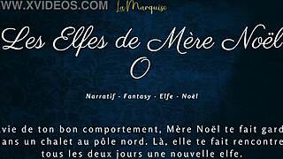 french elves moan dirty for christmas audio porn frenzy!