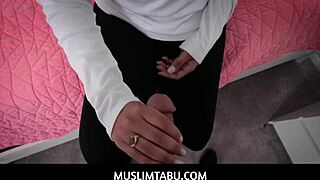 Big Dick Stud Pounds Middle Eastern Pussy Face Blasts Cum