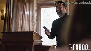 Belle CRAVES Priest Tommy's COCK! Confess Now!