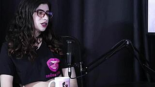 yumi trap transsexual ignores legs for cash focuses on wild ex fuck in sheer red