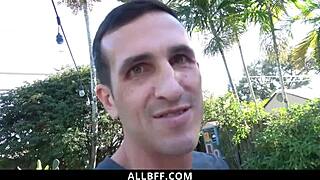 BFFs Hot Teens Foursome Pound Sideways By Pool In Wild Cowgirl Orgy