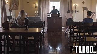 Belle CRAVES Priest Tommy's COCK! Confess Now!